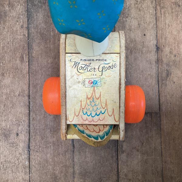 Rare Vintage Fisher-Price No. 164 Mother Goose Pull Toy - Image 2