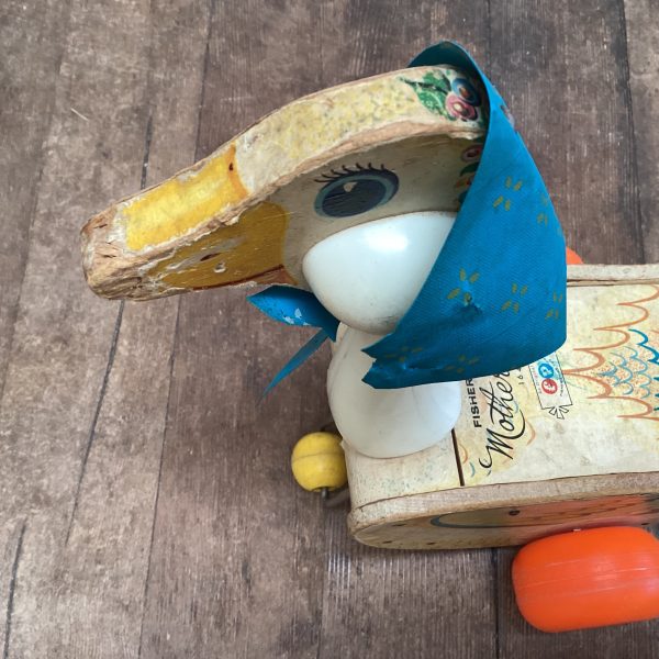 Rare Vintage Fisher-Price No. 164 Mother Goose Pull Toy - Image 3
