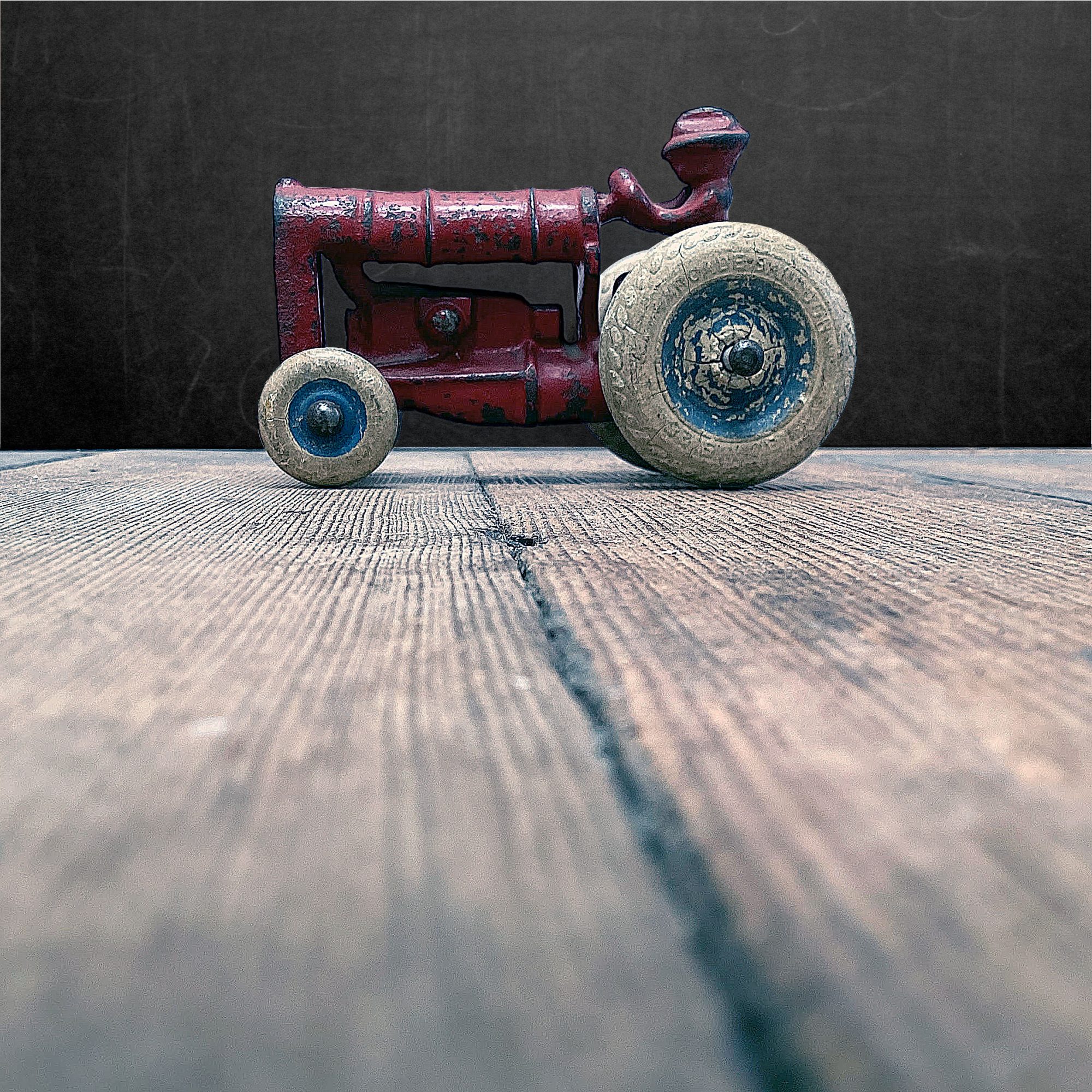 Antique Arcade Toys Fordson Tractor