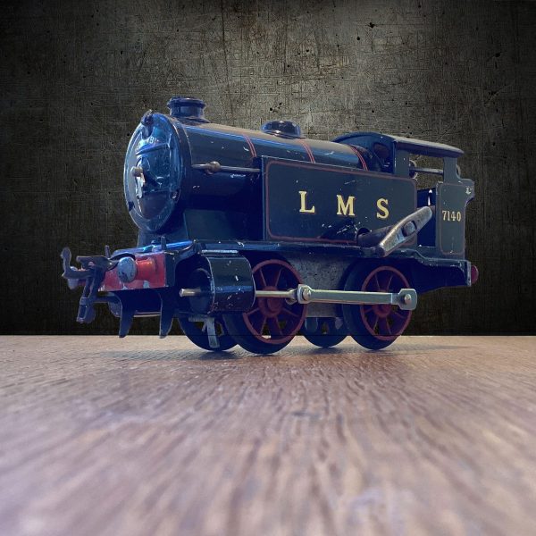 Vintage Hornby Clockwork LMS Locomotive